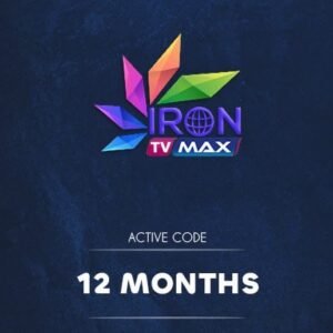 IPTV IRON TV MAX 12 MOIS